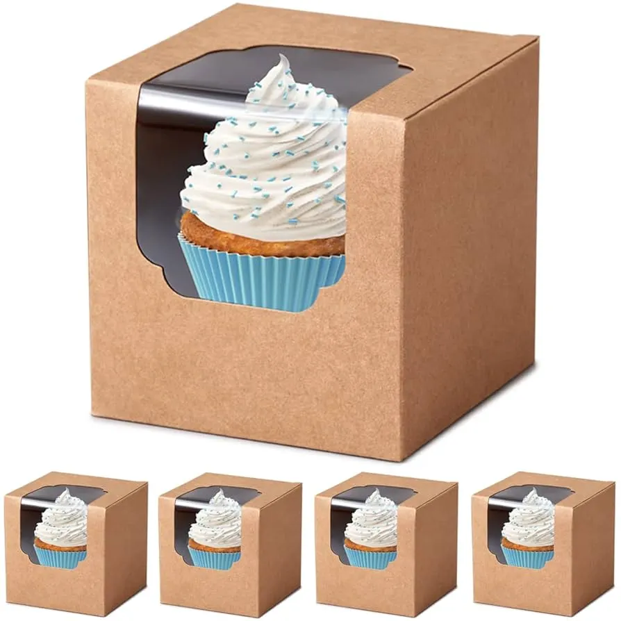 Individual Cupcake Boxes with Inserts