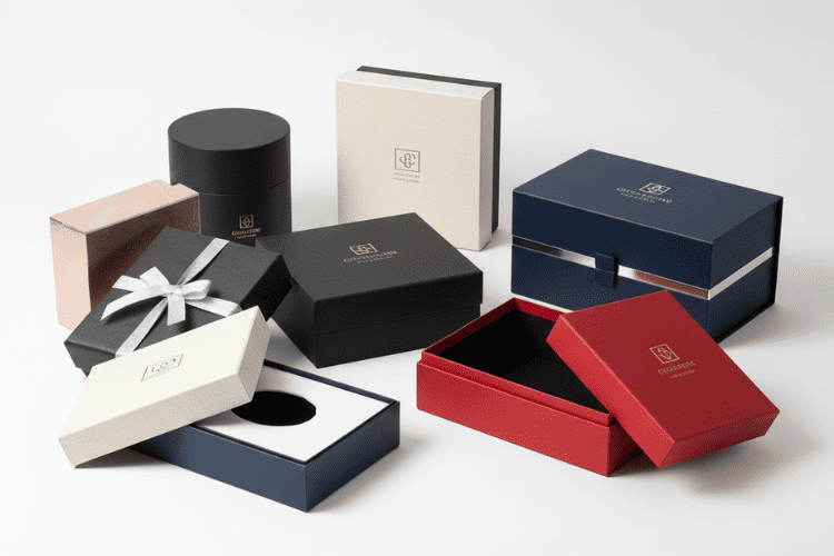 custom rigid packaging box at most affordable prices