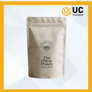 flat pillow pouch mylar bag
